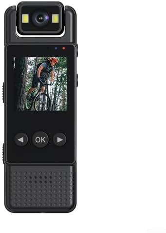 Bärbar digital videoinspelare, 1080P mini kroppskamera, bärbar videoinspelare, sliten liten kroppskamatta, Wifi bilkamera