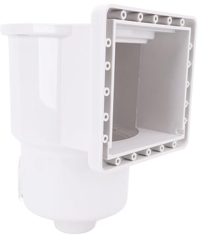 Luocute Skimmer da 6 Pollici di Piscina a Terra, Progettato per Rimuovere Foglie e Detriti con Grande Cestino di Raccolta, Tutti Gli Accessori Inclusi, Migliorando la Circolazione 'Acqua