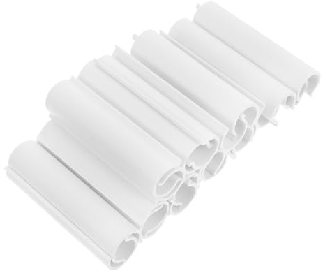 Abaodam 20piezas Clip De Plástico Para Invernadero Resistentes Intemperie Fáciles De Instalar Fijación De Ventana Jardín Suministro Bloqueo
