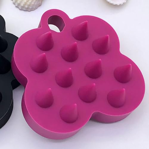 Cepillo Exfoliante Para Cabello,Herramienta De Masaje Con Peine Manual | Cepillo Para El Cabello En La Ducha - Para Mujeres Lavado Del Con Champú Limpieza Relajación Baño Hogar