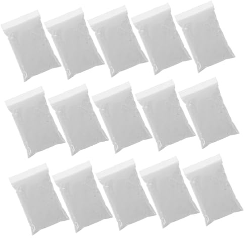 COOPHYA Mini Ciment Blanc en 20 Sachets pour Maquettes et Loisirs Créatifs, Adhésif à Base D'amidon de Maïs, pour Briques Miniatures et Projets DIY Multiples