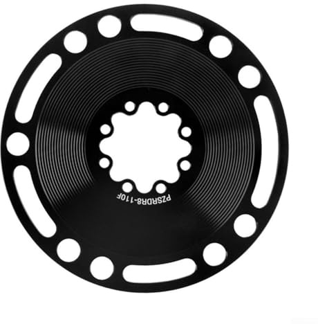Adaptateur de plateau Sram 110 en alliage d'aluminium anodisé 7075 CNC pour manivelle à 3 trous vers disque de conversion à 4 trous compatible avec manivelle à clou 3/8 (8 boulons avec vis)