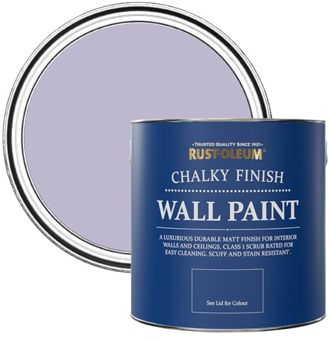 Rust-Oleum Purple Matt Emulsion Wall Paint - Wisteria 2.5L