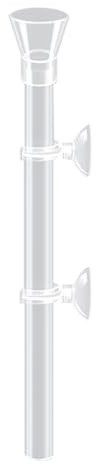 Aquarium Feed Tube: Spill-proof Water Tool, Acrylic Fish Feeder | Efficient Way to Reduce Waste, Preventing Scatter, Maintain a Habit