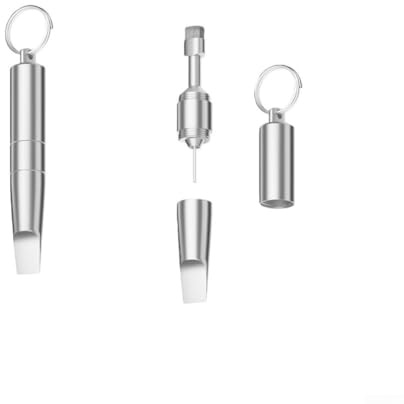 Herramienta portátil de expulsión de bandeja de tarjeta SIM con aguja de reinicio y cepillo de limpieza, abridor multifunción de aleación de aluminio para smartphone y tableta, con accesorio de