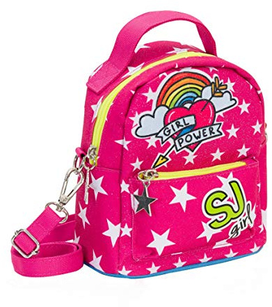 Seven Mini Handpack Borsa a Mano - Sj Gang Mulitreicolor Girl - Maniglia O Tracolla