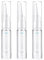 Desenda 3pcs Empty Travel Press Pump Bottles Small Face Serum Airless Pump Jars Lotion Eye Cream Container Vial Portable Essential Oils Refillable Toiletries Bottles (10ml)
