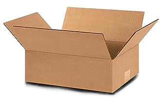 Pack Solution 10 Pack (12 x 9 x 4) 305mm x 229mm x 102mm Single Wall Cardboard Boxes Shipping Mailing Postal Boxes Gift Packing Boxes