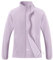 Pioneer Camp Damen Fleecejacke Leichte Fleece Jacket Reißverschluss Stehkragen Winter Warme Jacke Antistatische Sweatjacke mit Taschen Rosa Grau S