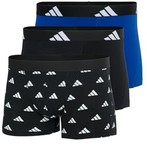 adidas Trunk (3PK) - Active Flex Cotton - Comfortable Underwear, 913 Multicolor 2, M