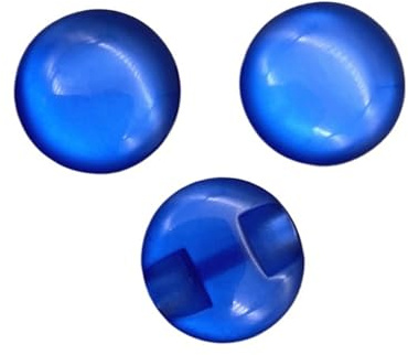 Knappar, Knappar 12,5 mm Färg Kattsten Rund Akryl Kläder med hög ankelknapp Kläder Blusar Handdekorerade DIY Hantverkstillbehör Syknappar(04,(25st))(5,(50pcs))