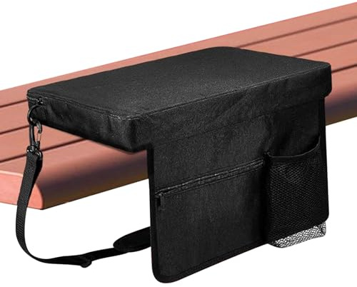 Cojín Del Asiento Del Estadio - Asientos De Estadio Portátil Almohadilla Blanqueadora | Almohadilla De Silla Plegable Con Bolsillo Para Correa Para Juegos Deportivos Para Acampar Caminatas De Viaje De