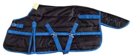 Sharplace Horse Blanket Horse Rain Sheet Wear Resistant Equestrian Apparel Accessories Warm Equestrian Clothing Windproof Horsewear, 90cm