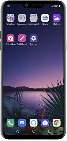 LG G8 Thinq Smartphone desbloqueado - 128 GB - Aurora Black (garantía de EE.UU.) - Verizon, AT&T, T-Mobile, Sprint, Boost, Cricket, Metro