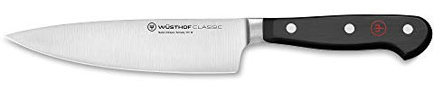 WÜSTHOF Classic Kochmesser 16 cm, Schwarz,silber