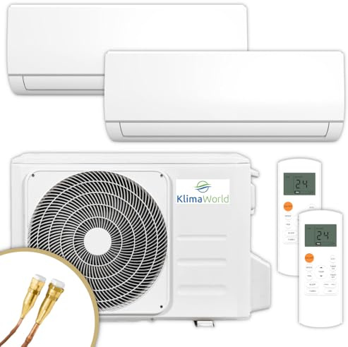 KlimaWorld Multisplit Klimaanlage | NEXA S4 E Duo | 2x2,6 kW | Quick-Connect