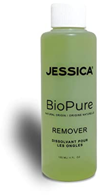 JESSICA | The BioPure Collection | Natural Origin Nail Polish Remover, 120ml | Gentle and Non-Drying