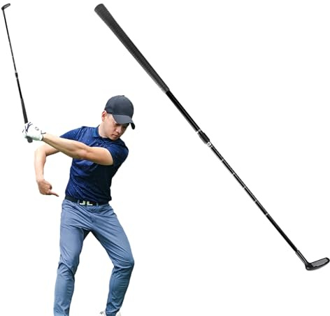 Golf Chipper Club – Zinc Alloy | Adjustable Golf Wedge | Putter Practice Club | Sturdy Right Left Handed Golfs Clubs For Beginners And Advanced, Right Handed Metal Shaft Golfs Sand Wedge