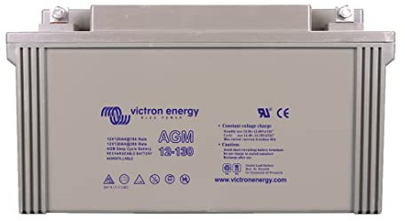 Victron Energy AGM 12-Voltios 130Ah Batería de Ciclo Profundo