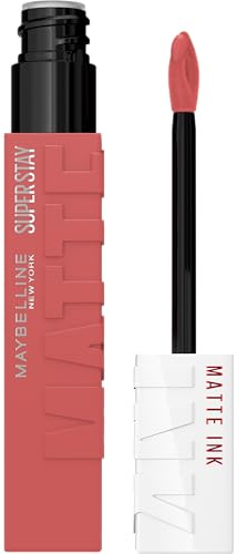 Maybelline Super Stay Matte Ink Liquid Lipstick Makeup, Long Lasting High Impact Color, Up to 16H Wear, Ringleader, Mauve Pink, 1 Count, Packaging May Vary