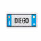 AMA SHOP targa auto personalizzata con nome data e numeri o frase, Alluminio, con stampa sublimatica, Ventose incluse| idea regalo |