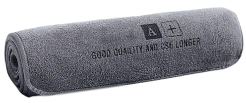 Serviettes de lavage de voiture, absorbantes et réutilisables, débarbouillettes en microfibre multi-usages pour verre de voiture, vaisselle, maison, salle de bain, garage, miroir et nettoyage général