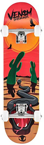 Venom Skateboard Kids Skateboard - Desert Viper - 7.25/29 Complete First Skateboard