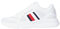 Tommy Hilfiger MODERN RUNNER KNIT EVO ESS Mittelhoher Schnitt (Schuhe) Herren, Weiß (White), 44 EU