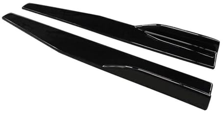 Faldón Lateral Trasero 75CM para Benz para Serie W205 W204 C63 W211 W212 para CLA para CLS Falda Lateral Coche Universal Extensiones Difusor Parachoques Delantales Alerón Falda Lateral Automóvil (Col