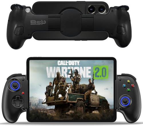 arVin Game Controller for iPhone/Android/IOS/Tablet/PC/PS4/XBOX Support Streaming/Cloud Gaming Controller with Hall Effect Joystick&Trigger/Turbo/Macro Programmable, Play Call of Duty, Genshin