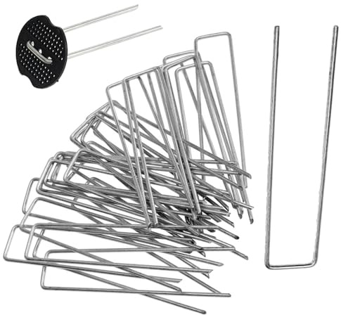 Bangbobi Anclajes al Suelo, Ganchos para Tiendas de campaña, Clavos para Tiendas de campaña, piquetas para Tiendas de campaña Resistentes a Las tormentas (55 Unidades)
