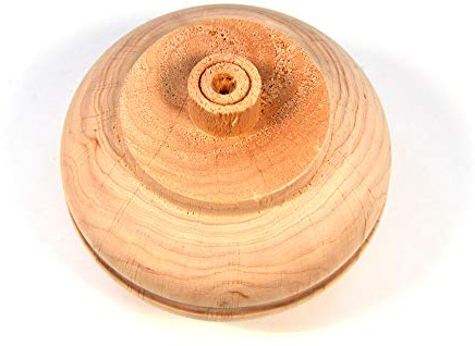 4xStück Holzmöbelfüße Holzbasis für Möbel & Schränke Durchmesser 120 mm Möbelfüße