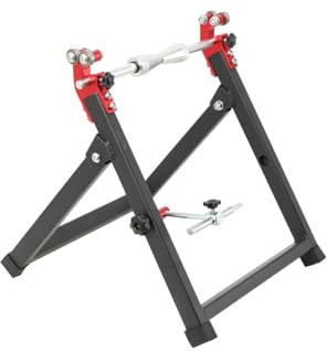 CDZHLTG Équilibreuse Manuelle de Roues de Moto Support Déquilibrage Universelle Équilibreuse de Jantes, Équilibreuse Pliable des Dommages de Roues et Jantes