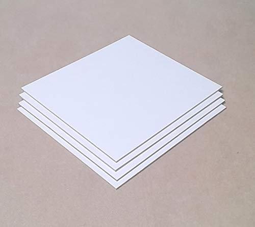 Eine 5mm starke Platten beidseitig weiß.MDF Platte. Maße frei wählbar.