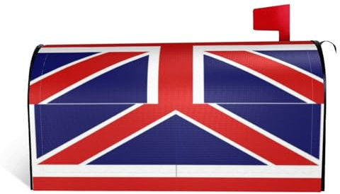 English Flag Mailbox Covers Welcome Mail Box Covers Garden Outdoor Decor Standard Size Outdoor Yard Home