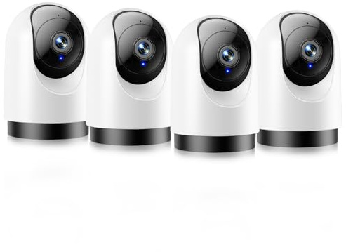 YOTON 2K Indoor Camera, 5G Wi-Fi Baby Monitor Pet Camera w/Motion Tracking