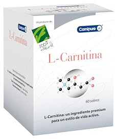 L‑Carnitina Carnipure® 1.500mg - 2 Meses - Alta Pureza - Estilo de Vida Activo - Buena Estabilidad y Biodisponibilidad - Metabolismo Energético - Sin Aditivos - 60 Sobres - 100% Natural