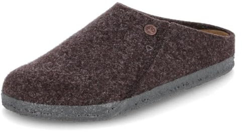 BIRKENSTOCK Herren Hausschuhe Slipper Zermatt Rivet Hausschuh Textil Gemütlich Puschen Uni Gemütlich Winter Herbst