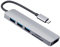 USB C Hub, 6 in 1 Usb Multiport Adapter with 4K HDMI, Ultra Slim Usb-c with 3 USB 3.0 Ports, SD/TF Card Reader, Type C Hub for Laptop, MacBook Pro, Huawei, Google Chromebook Pixel, Samsung