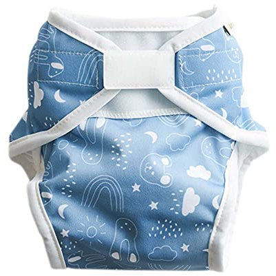 ImseVimse Windelüberhose, Blue Teddy, Größe M