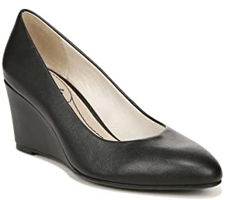 LifeStride Décolleté da Donna con Zeppa, Nero, 38 EU