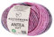 Antea Soft - Farbverlaufsgarn aus einer Baumwolle-Alpaka Mischung - 50g Effektwolle zum Stricken Farbe 05 - Cyclam