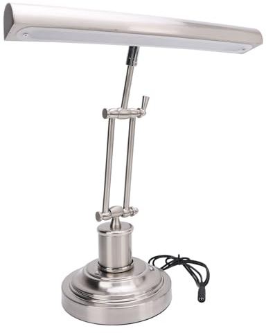XUMIUZIY Piano Light for Upright Piano, 12W LED Piano Lamp with 3000K-6000K Color Temperature, Stepless Brightness Adjustment, Dual Arm & Touch Control, 85 CRI Eye Care Music Stand Light