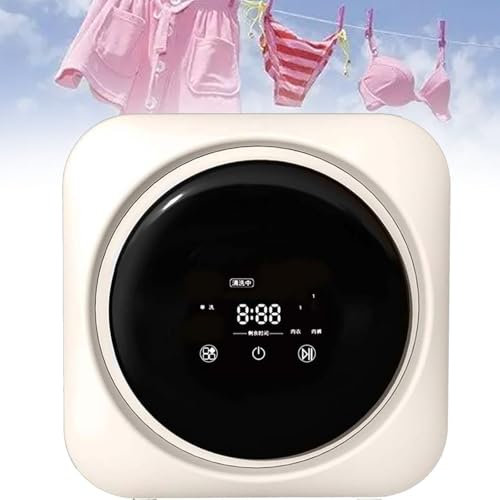 3,5L mini tvättmaskin och tork, kompakt torktumlare och centrifug med inre tunna i rostfritt stål, för lägenhet, hem, sovsal,Desktop