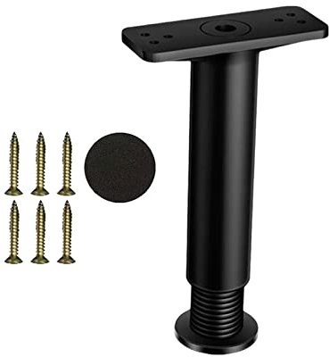 Bed Frame Support Leg Support Retainer Adjustable Armchair Telescopic Steel Universal Bed Beams Support Foot for Sofa Wooden Beds Furniture, 18cm-34cm