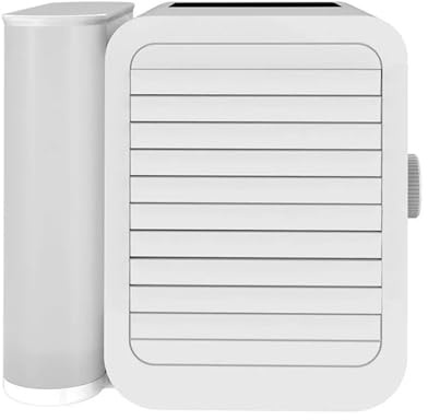BäRbara Luftkonditioneringsapparater 3 I 1 Mini Luftkonditionering Vattenkylningsfläkt Pekskärm Timing Artic Cooler Luftfuktare Bärbar Skrivbordsfläkt LäTt Att AnväNda