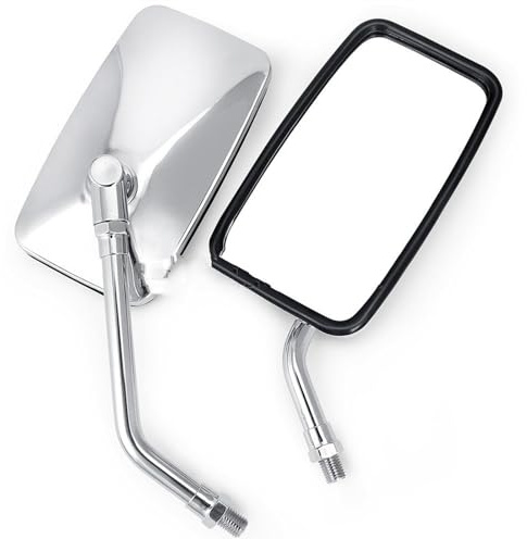 Motorcycle Mirror Inom 22-25 Mm Cykelspegel Aluminiumlegering Cykelreflektor Vidvinkel Trehjuling Fyrhjuling Motorcykelsparkcykel Bakåt Vänster Höger Spegel