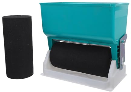 Gadpiparty Aplicador de Rodillo para Pegamento de Madera con Capacidad de 320ml, Rodillo de 6 Pulgadas de Espuma y Estructura de Plástico y Aluminio para Proyectos de Carpintería