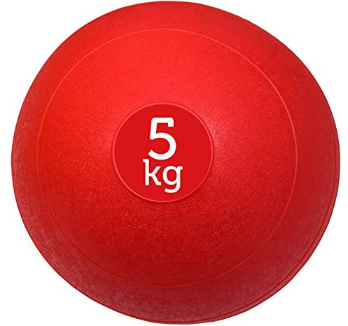 FXR Sports No Bounce Red Slam Ball (3kg - 12kg) (5kg)