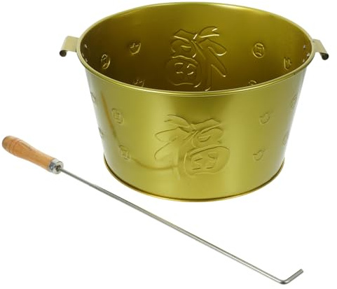 Amosfun 1 Juego Cubo De En Llamas Barriles En Llamas Quemar Incinerador Cuenco De Ardiente Jaula para Quemar China Contenedor Incinerador Quemar Jaula Acero Inoxidable Familiar